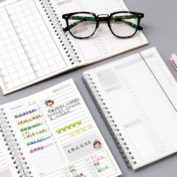 

2020 Notebooks Agendas Planner Diary Weekly Spiral Organizer Note Books Monthly Kraft Paper Schedule