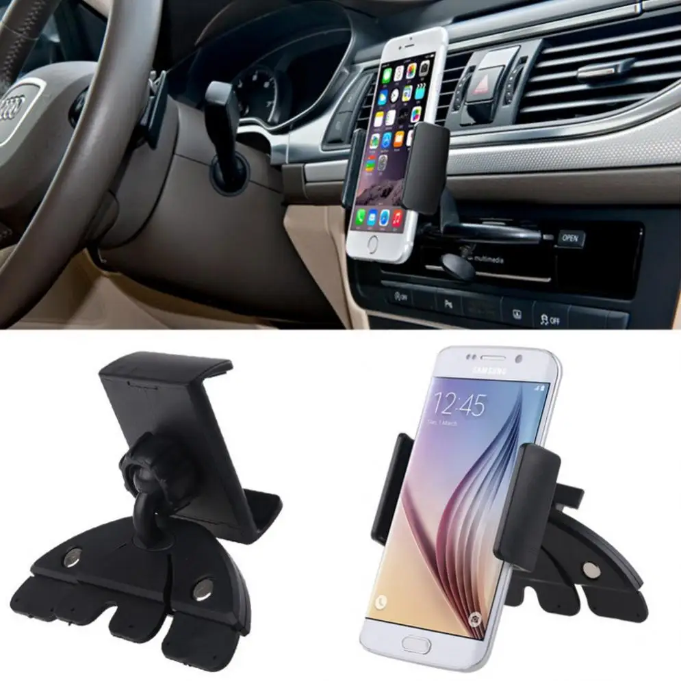 

Auto Cars CD Slot Phone Adjustable Cell Mobilephone Holders for Phones