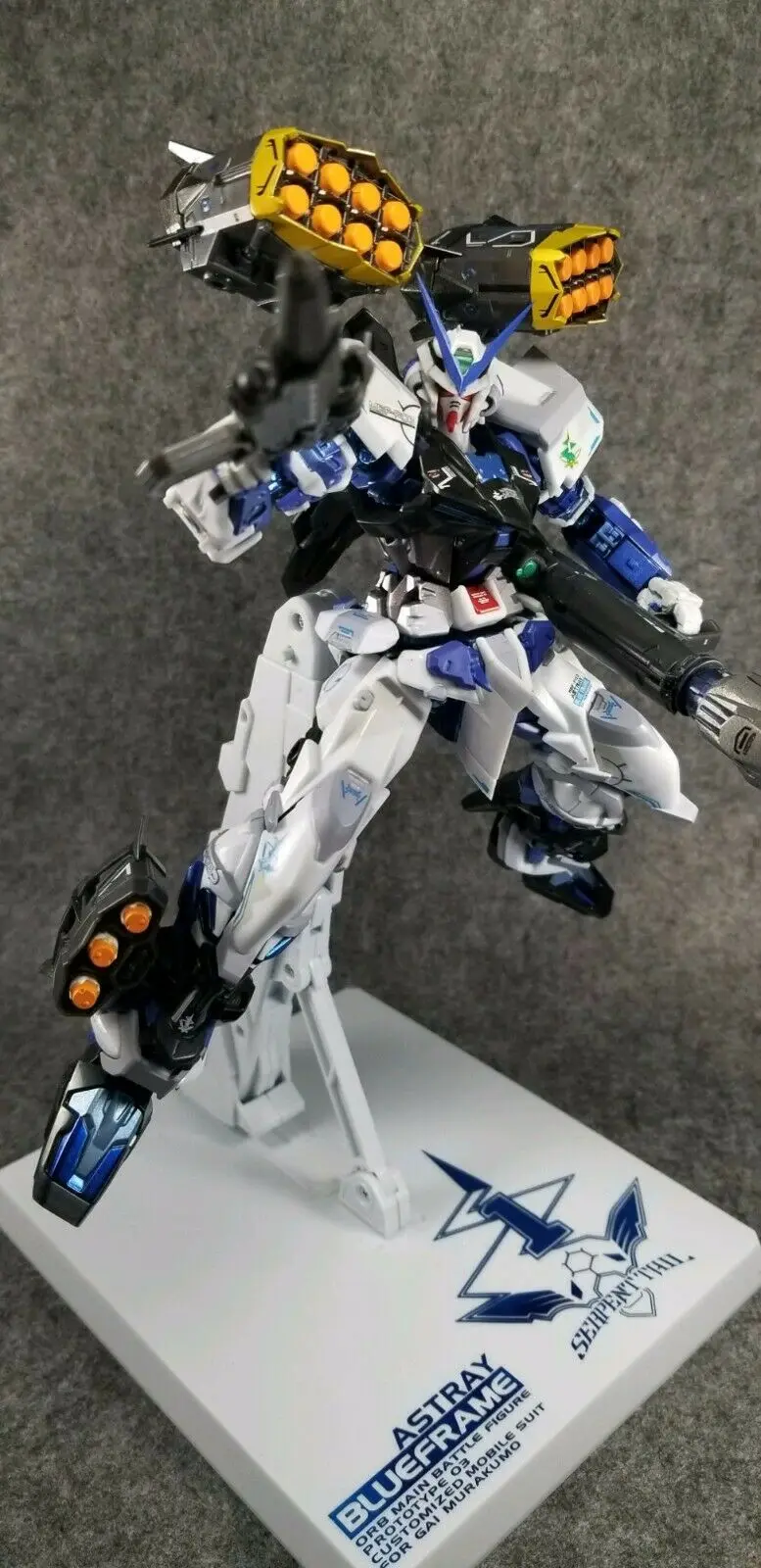 Металлическая оправа 1/100 Seed Destiny синяя сбивающаяся рамка под давлением Gundamm фигурка