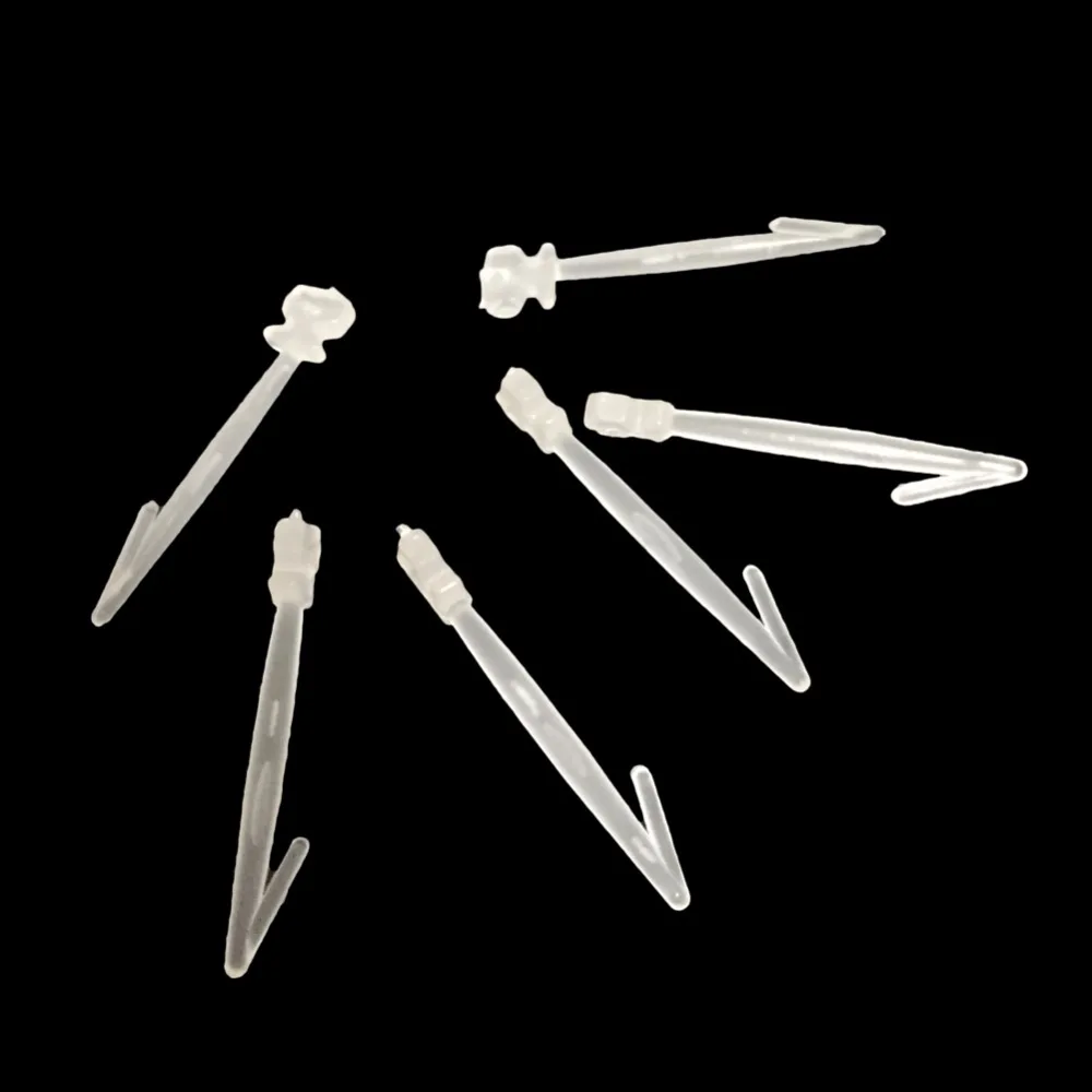 닭 농장 도구 닭 안경 색전증 2.9cm 닭 펙 방지 도구 가금류 고글, 싸움 방지 안경 500 개