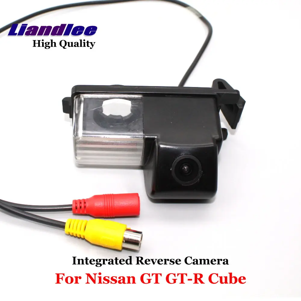 Специальная интегрированная Автомобильная задняя камера для Nissan GT GT-R Cube DVD плеер