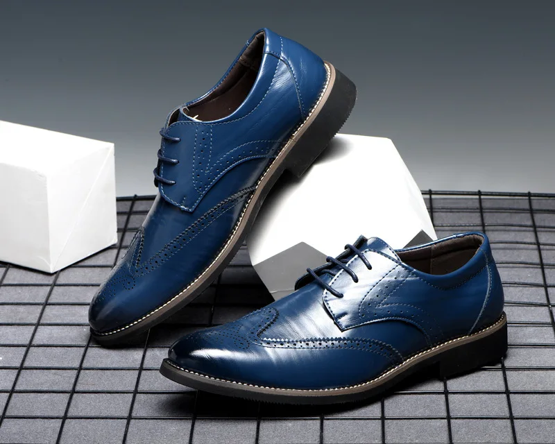 Размеры 38-48; Мужская обувь; кожаная обувь в деловом стиле; удобная деловая обувь для мужчин;# AF2526
