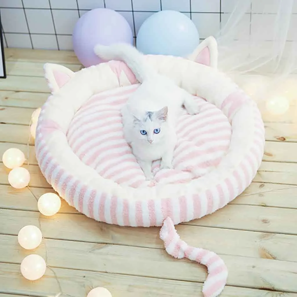 kawaii cat bed