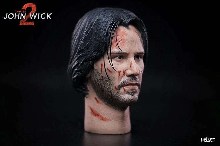 1 6 Maxnut M002 John Wick Keanu Reeves Male Head Scult Fit 12 Ht Toys Body In Stock Action Figures Aliexpress