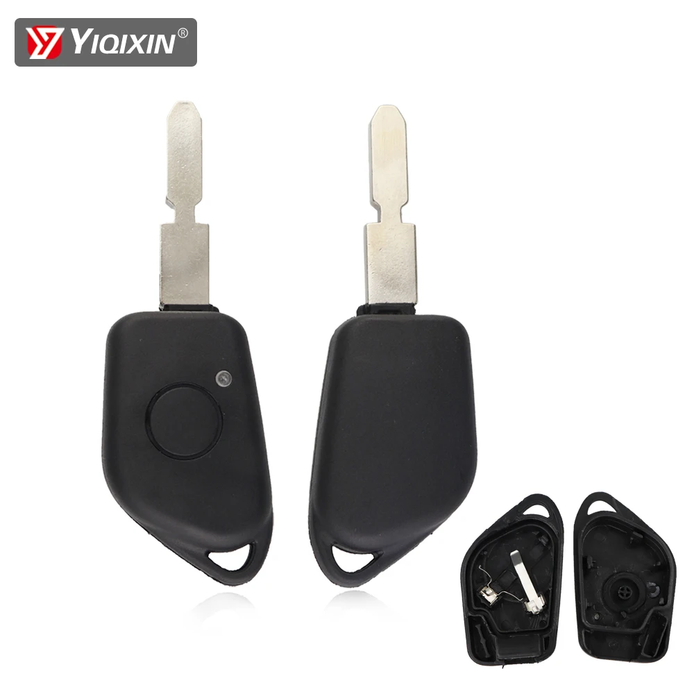 YIQIXIN 1 кнопка дистанционного ключа оболочка для Citroen Peugeot 106 205 206 306 405 406 автомобиля