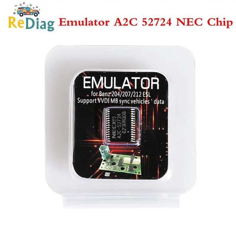 W204 207 212 ESL/ELV эмулятор A2C-52724 NEC Чип для Mercedes forBenz A2C 52724 чип VVDI MB BGA инструмент &amp CGDI Мб |