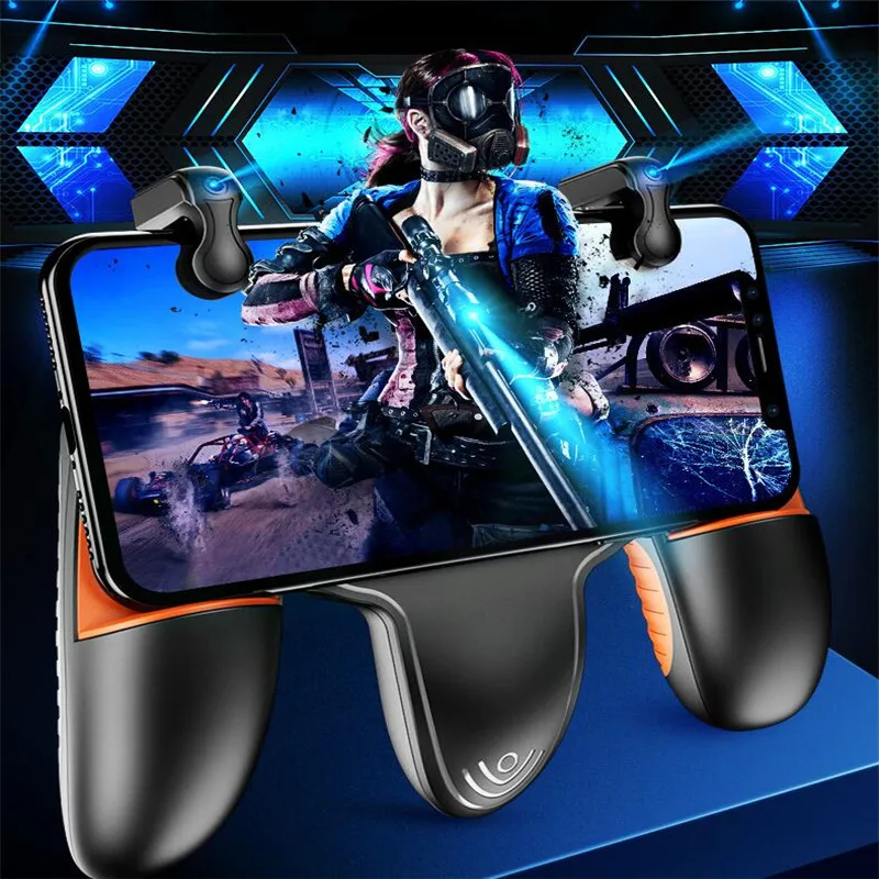 MOOL M16 для контроллера Pubg, мобильный игровой шутер, пубг, кнопка запуска для Iphone, Android, телефон, геймпад, джойстик с кулером
