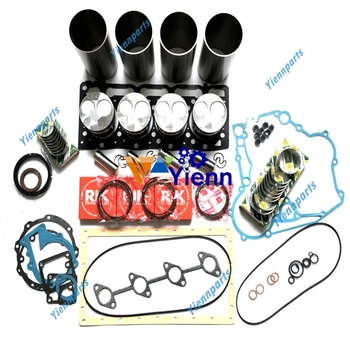 

V1405 Engine Overhaul Rebuild Kit With Liner Gasket Kit Piston Piston Ring Excavator Tractor Diesel Engine Repair Parts