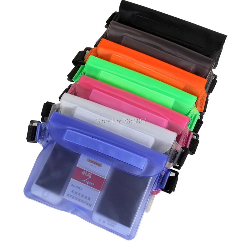 50 шт. универсальный поясной пакет водонепроницаемый чехол водонепроницаемая