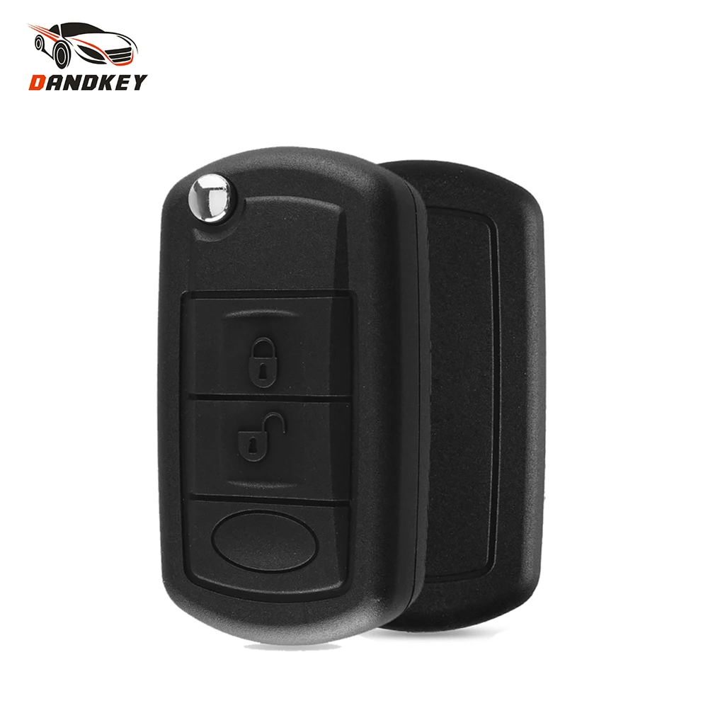 

Dankdey Remote 3 Buttons Flip Folding Key Shell Fit For LAND ROVER Range Rover Sport LR3 Discovery Key Case Fob Car Styling