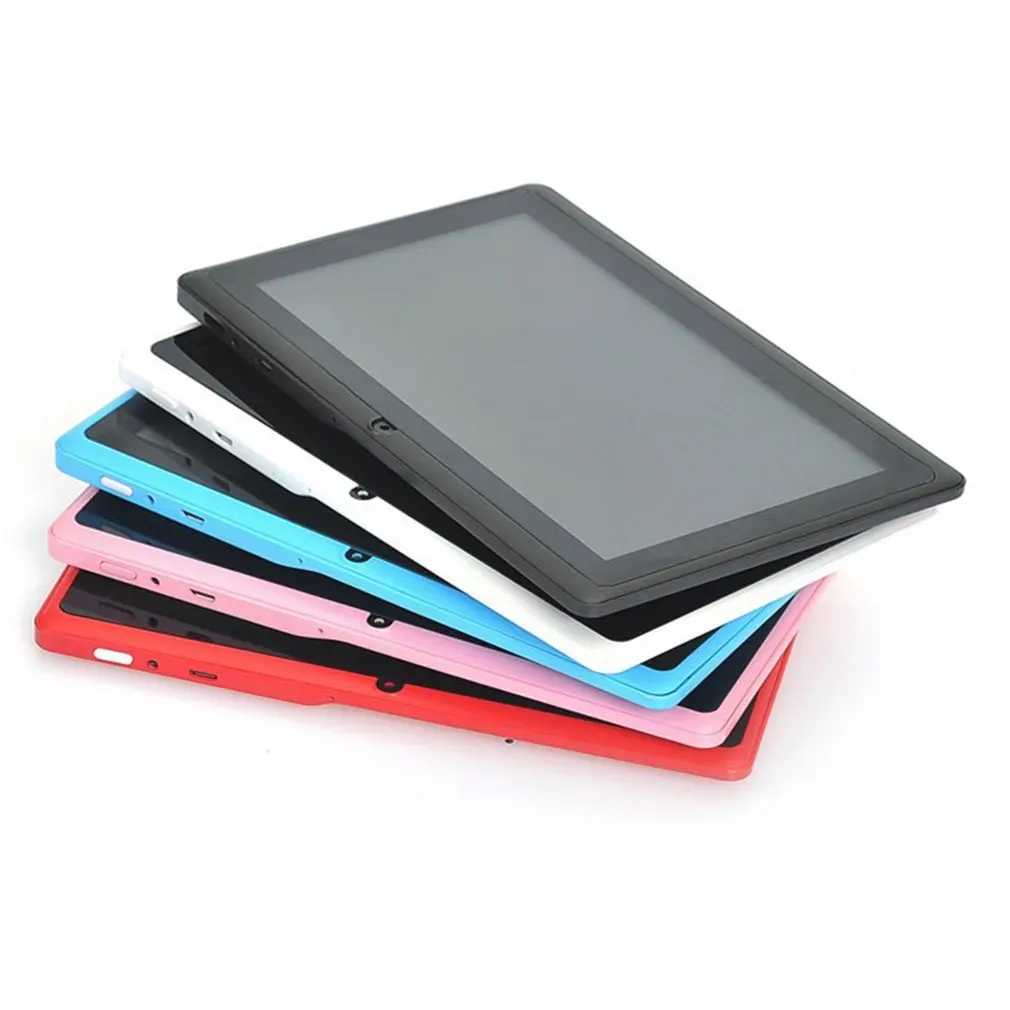  7.0 Inch Android Tablet Quad Core 4GB Rom Wifi Bluetooth GPS Kids Tablet PC 512+8G Small Computer T