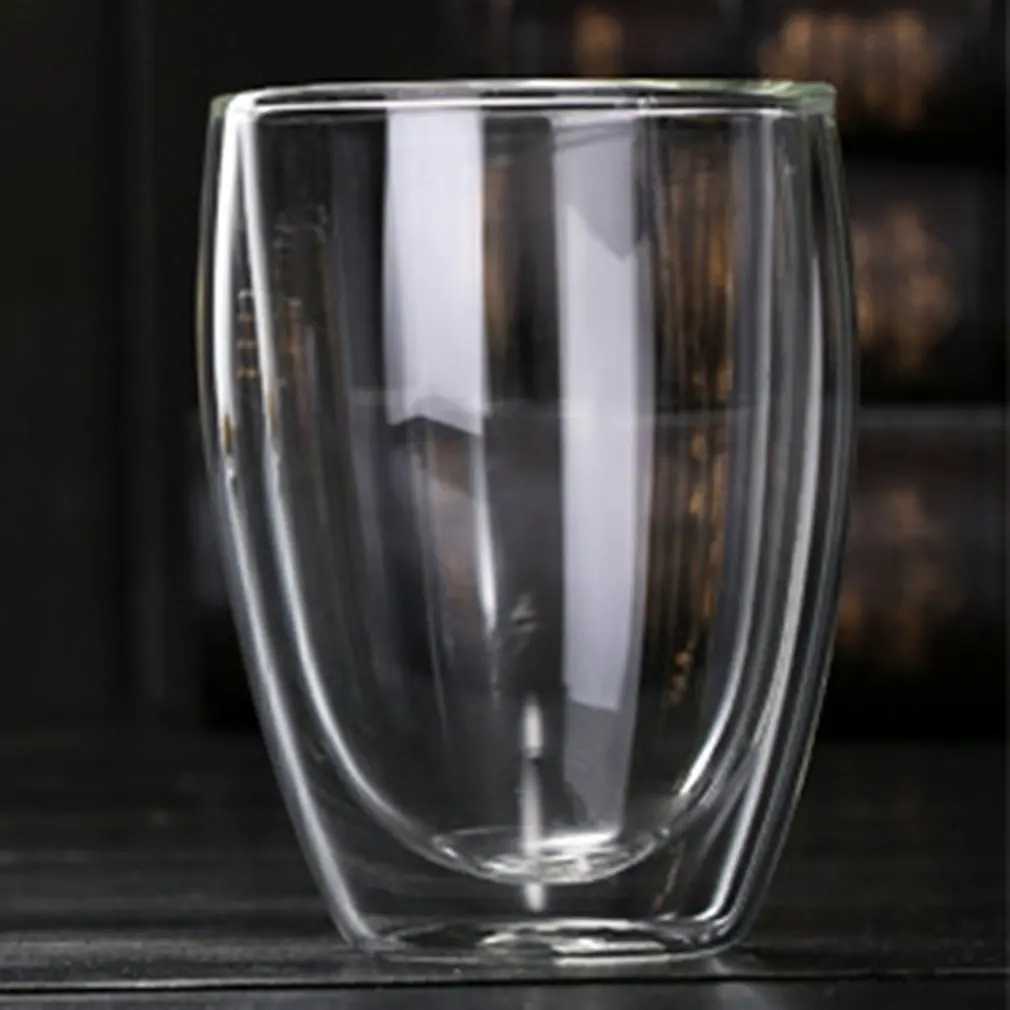 

80ml Heat Resistant Double-Wall drink-cup Insulated Glass Espresso Mugs Latte Coffee Glasses/Whisky/Coffee Cup/Tea Mug