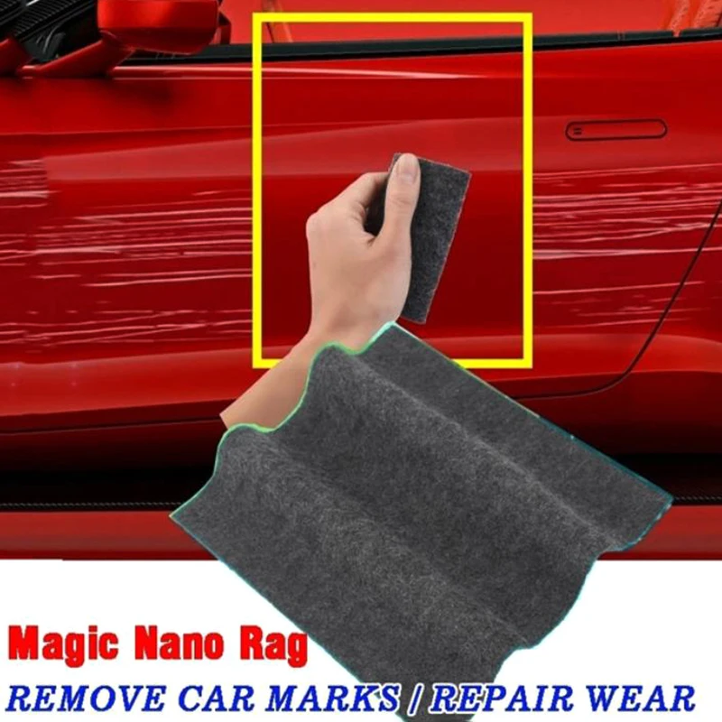 Magic Car Scratch Repair Cloth Nano Cloth Surface Scuffs Fix Car Scratch Remover magic car scratch repair cloth remover scuffs surface fix clear car scratch polish cloth for light paint scratches