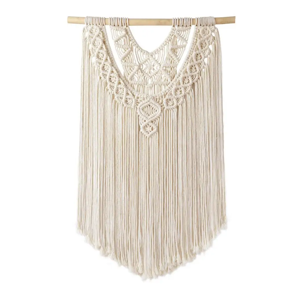 

Macrame Wall Hanging Decor Boho Chic Bohemian Woven Home Decoration For Apartment Bedroom Living Room