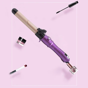 

2020 Portable Safe Hair Curler Automatic Shut Down 28MM Large Diameter 360° Rotation Anti-Static Anti-Scald Hair Curler