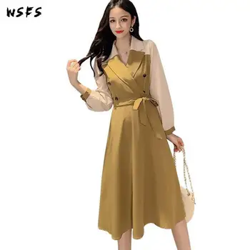 

Spring Dresses Bandage Bodycon Suit Dress Women Red Office Ladies Vintage Elegant Big Size Sexy Party Mid Aline Clothes Vestidos