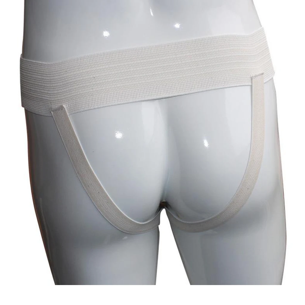 Boxing Crotch Guard Jockstrap Taekwondo Groin Guard Protector Abdominal Gloves