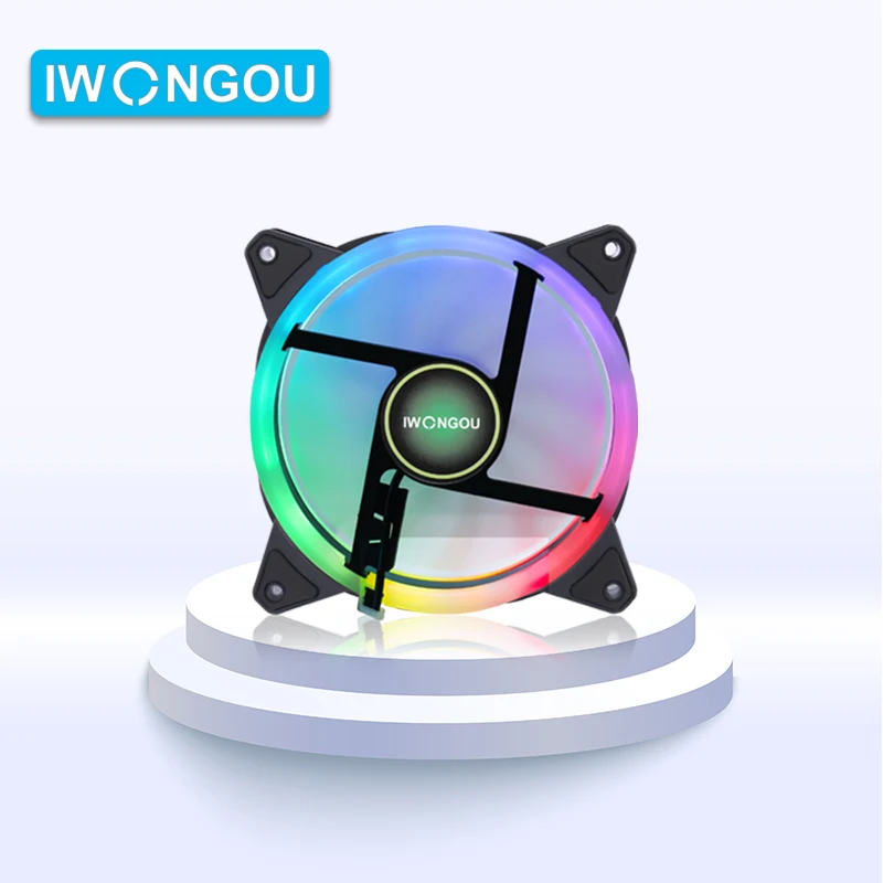 IWONGOU Космос блеск S хайлайтер двойные кольца 6 контактов цвета регулируемый