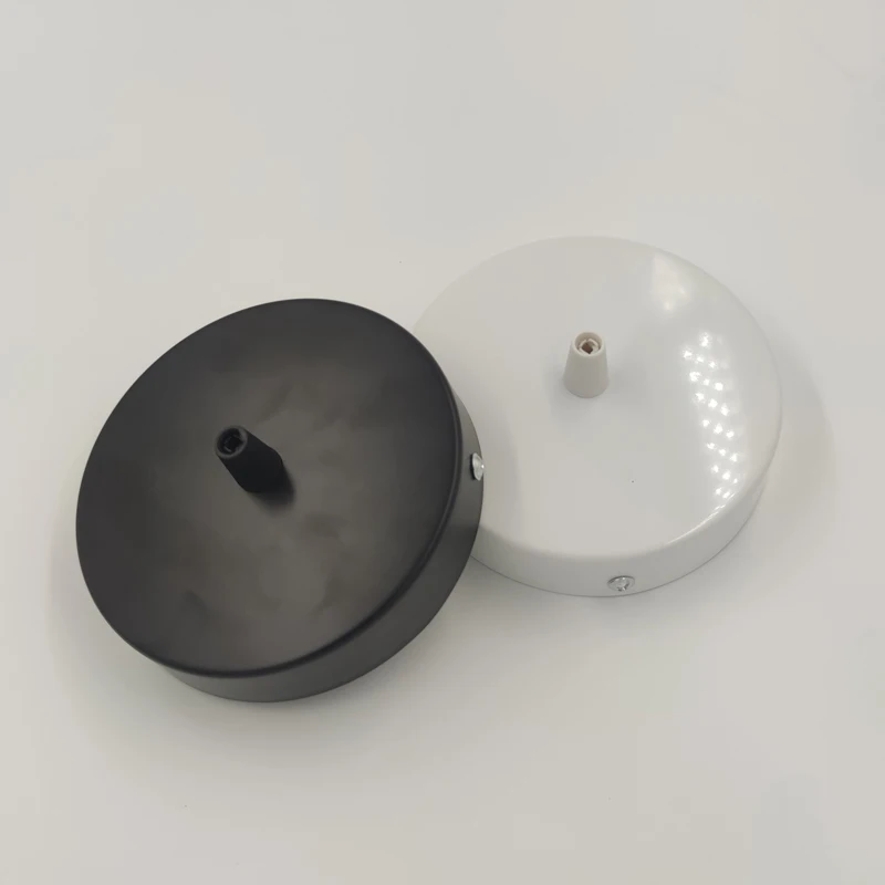 Retro Lamp Bases Ceiling Plate Hanging 8/10/12cm Chassis Base Iron Pendant Lamp DIY Lock Wire Base Fixture Ceiling Fittings lamp base led lamp base