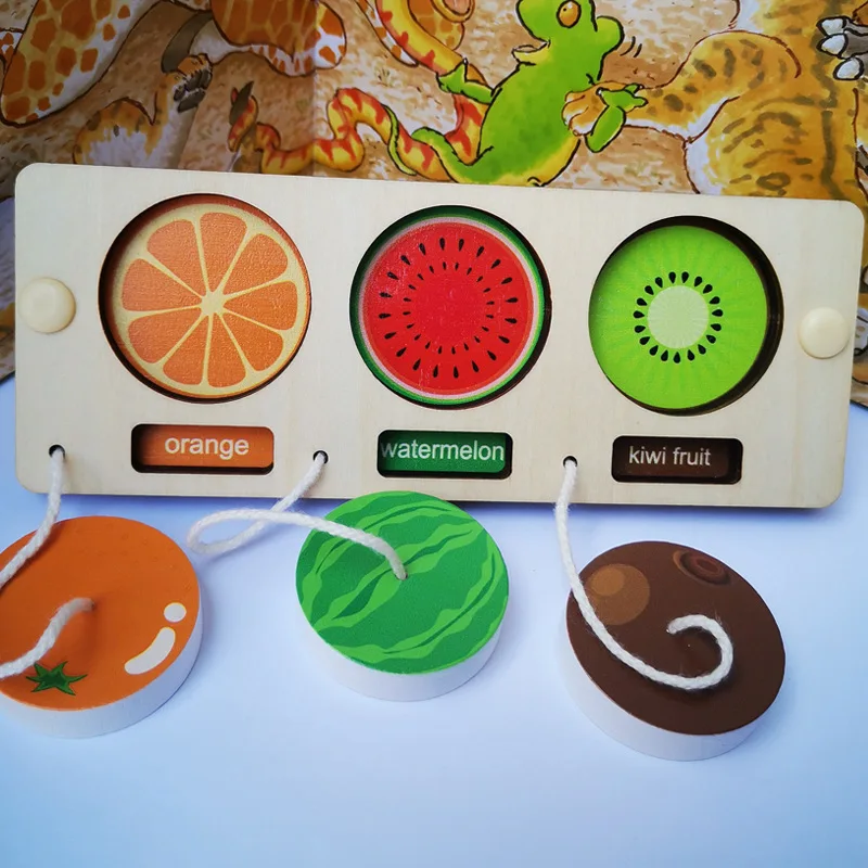 Рисунок 3 - Занятая доска DIY аксессуары Монтессори