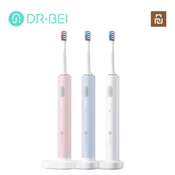 

Xiaomi DR.BEI Sonic Electric Toothbrush Ultrasonic Automatic Smart Tooth Brush Wireless Rechargeable 3 Brushing Modes Waterproof