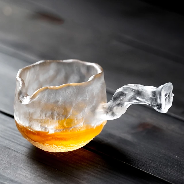Cold Texture Colored Glaze Crystal Creative Tea Cup 1
