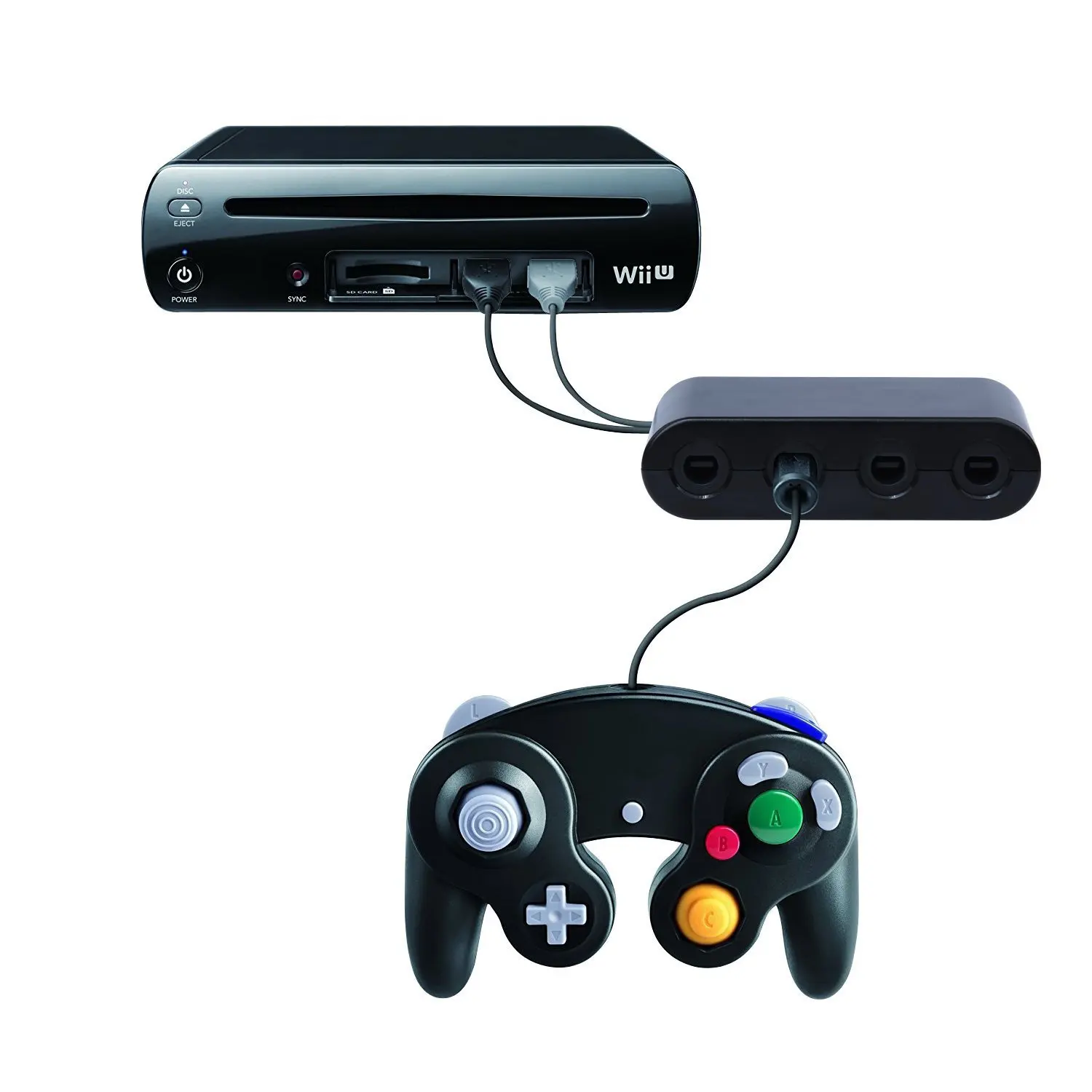 

N gc Handle Turn WiiU Adapter GC Turn WiiU Adapter n gc Turn WiiU Switching Box