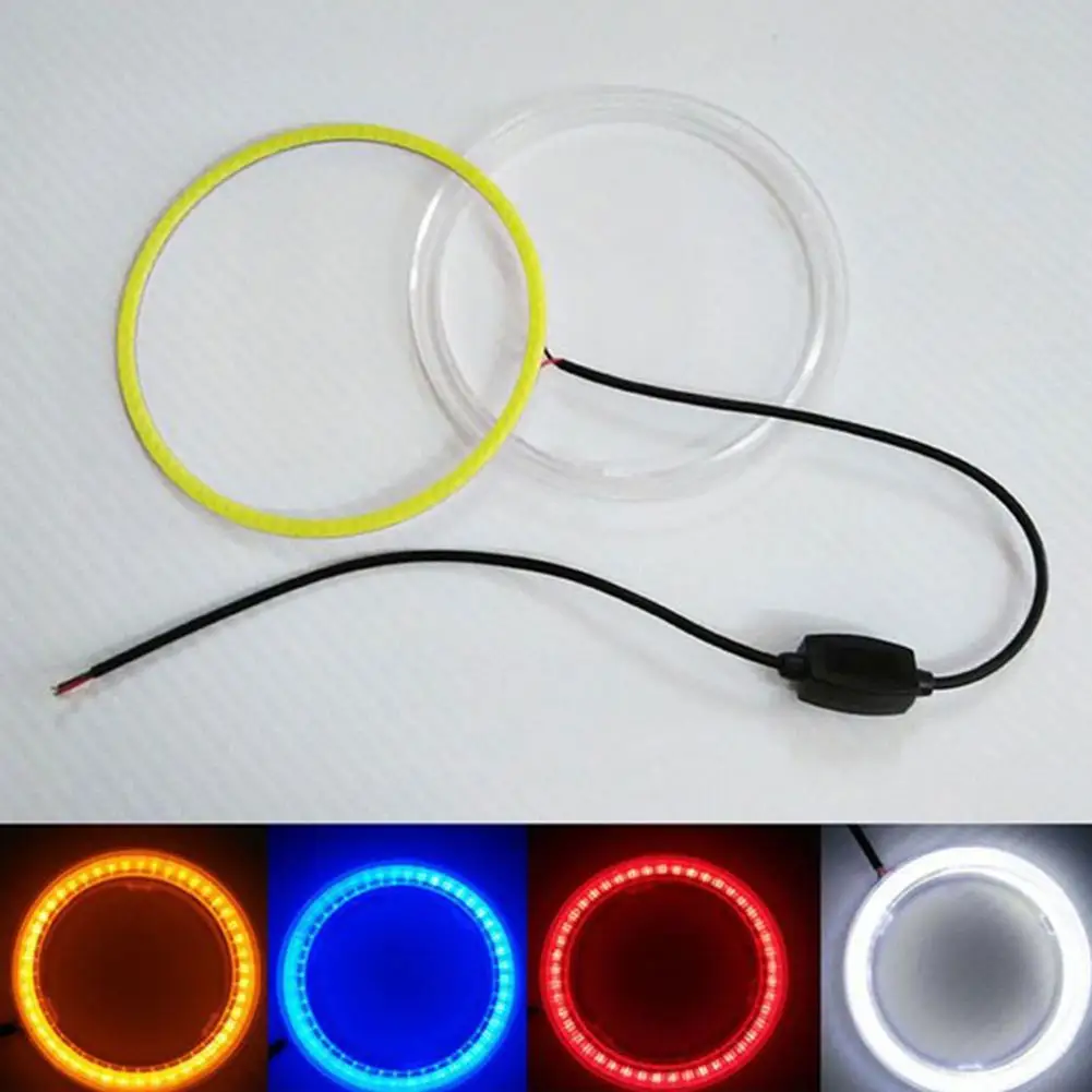 70mm White/Amber Switchback LED Halo Ring Kit For Headlight Fog Light  Retrofit — iJDMTOY.com