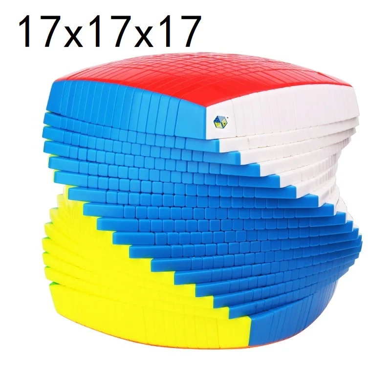 17x17 Yuxin Huanglong 17x17x17 магический куб 17 слоев скоростная головоломка высокие слои neo cubo