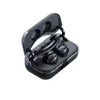 

Bluetooth Wireless with Microphone Sports Waterproof Bluetooth Earphones HIFI Stereo Noise Cancelling Headset Earbuds