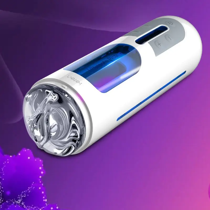 

Men's Electric Pusseys Toys with Multi Modes Oral Automatic Cup Vibrating Massager X3UE
