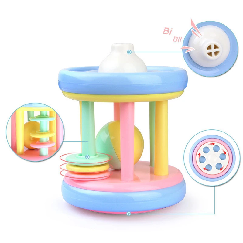 Детские игрушки-погремушки от 0 до 12 месяцев, Колокольчик для рукоделия, игрушки для новорожденных, погремушки, игрушки для малышей