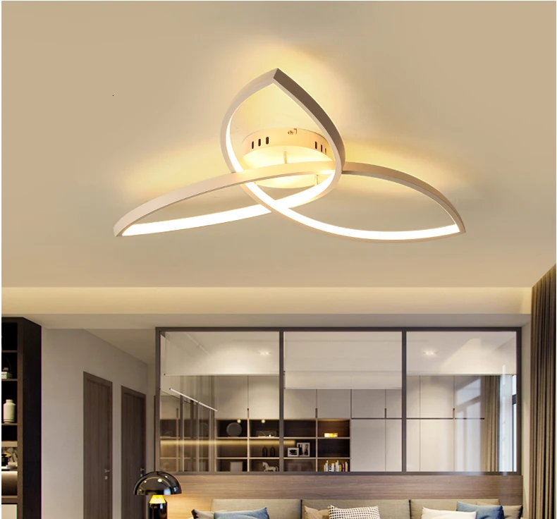 Chandelierrec современный светодиодный Потолочные светильники для Гостиная Украшения в спальню Домашнего Освещения Потолочных Ламп