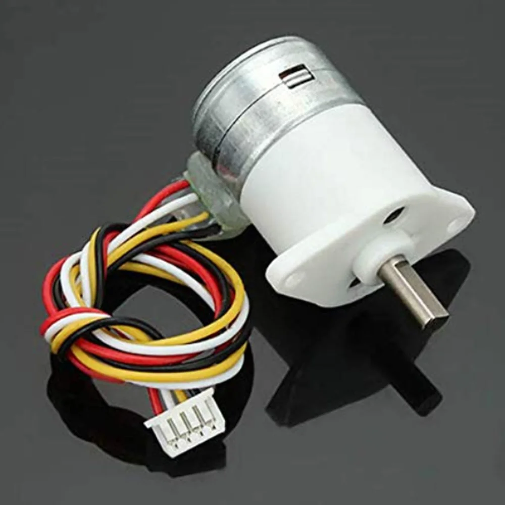 

5-12V Micro dc geared stepper motors Reduction ratio 100:1,15BY full metal gear box 2 phase 4 wire dropshhipping