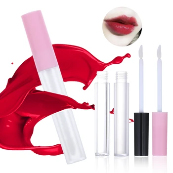 

Matte/Clear Lip Gloss Tube Lip Balm Mini Refillable Bottle Liquid Lipstick Vial Empty Container DIY Makeup Tool Mini Size