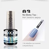 OXXI Semi-permanent Rubber Base for Gel Varnish 8ml Thick Base and Top Coat for Gel Polish Manicure Permanent Enamel Hybrid Nail 4