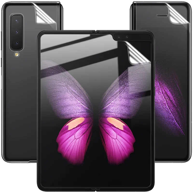 Для Samsung Galaxy Складная защита экрана IMAK Hydrogel III экран телефона + внутренний задняя