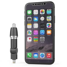 Многофункциональный мужской мобильный телефон, мини портативный триммер для волос в носу для путешествий на открытом воздухе, для мужчин, для носа, для ушей, триммер для волос, моющаяся бритва