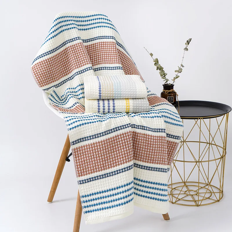 Beach Towel Turkish Bath Striped Travel Camping Sauna Gym Swimming Pool Blanket Surgery Shawl |