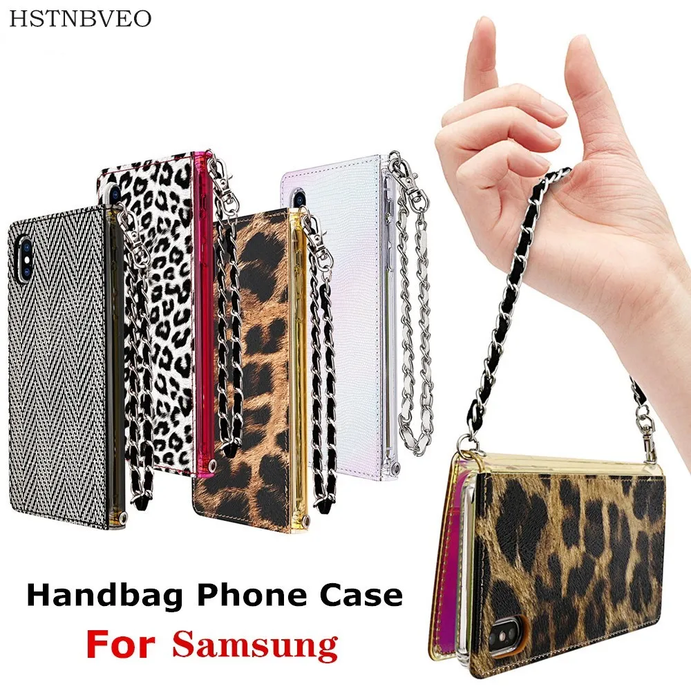 

Luxury Card Slot Wallet Soft Silicone Cases For Samsung Galaxy Note 8 9 10 Plus Handbag Flip Cover For Samsung S20 S10 Plus Case