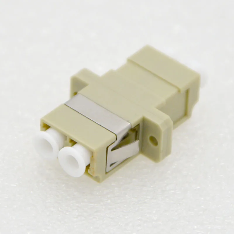 adaptateur de fiber optique lc pc apc connecteur de bride de fiber optique monomode duplex spécial