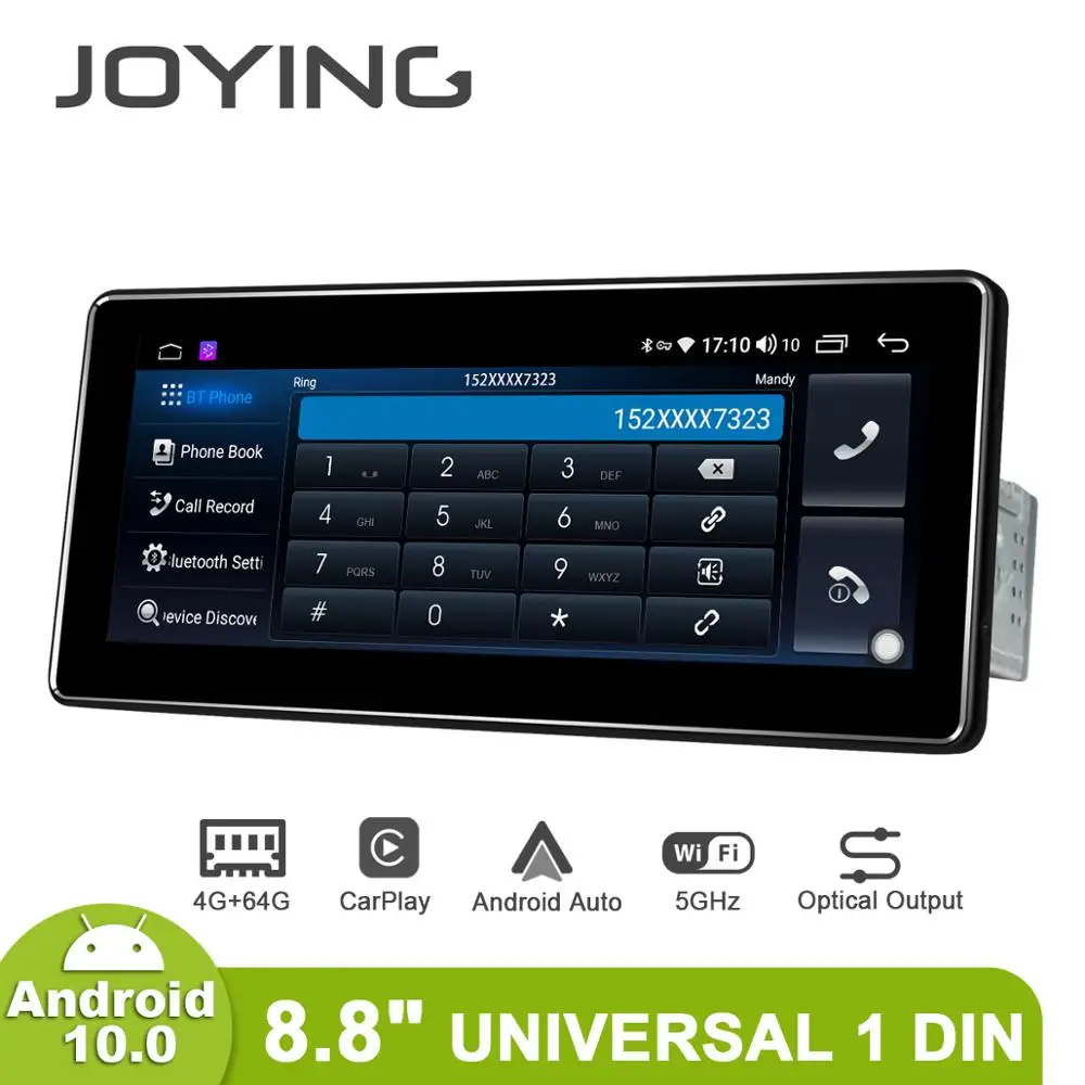 8 &quotAndroid 10 автомобильное радио Pantalla 1 Din 4 Гб 64 универсальное головное устройство