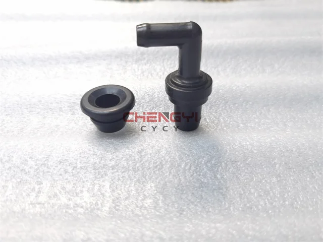 ฝาครอบวาล์วเครื่องยนต์ วาล์วตรวจสอบไอเสีย PVC สำหรับ Pajero Montero V31W V33W V73W V77W V93W 1057A033 MD183547 MD179909 1