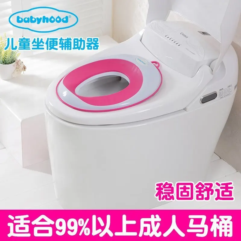 

Children Auxiliary Closestool Seat Ring Baby Toilet Chamber Pot Washer Chamber Pot Cover zuo bian deng Sit Toilet Board Portable