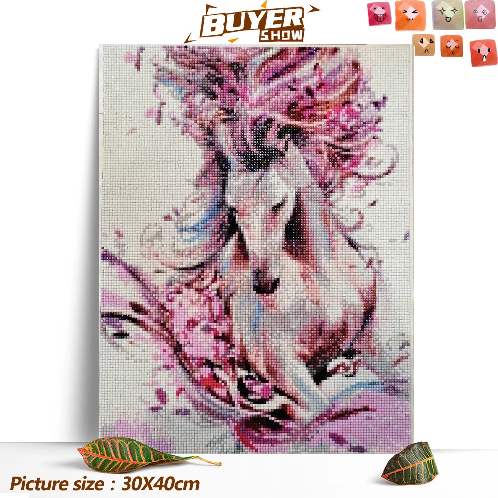Diamond Embroidery Animal Cross Stitch DIY Diamond Painting Horse Mosaic Rhinestones Home Decor diamond painting