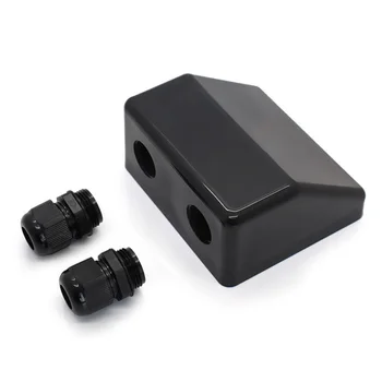 

7pcs RV Accessories ABS Plastic No Drilling Universal Solar Panel Brackets Easy Install Corner Side Mounting Building Roof