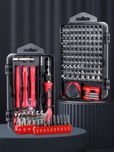 Набор отверток KINDLOV 138 в 1, набор магнитных звездообразных отверток Phillips с электрическими отвертками, гаечные ключи, инструменты для ремонта ...