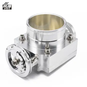 

80MM Throttle Body Fit For Nissan Skyline RB25/2JZ/EVO 1-6/petrol 4.8/CRUSIER 4.5L Intake Manifold 78mm*78mm HU-TB80A