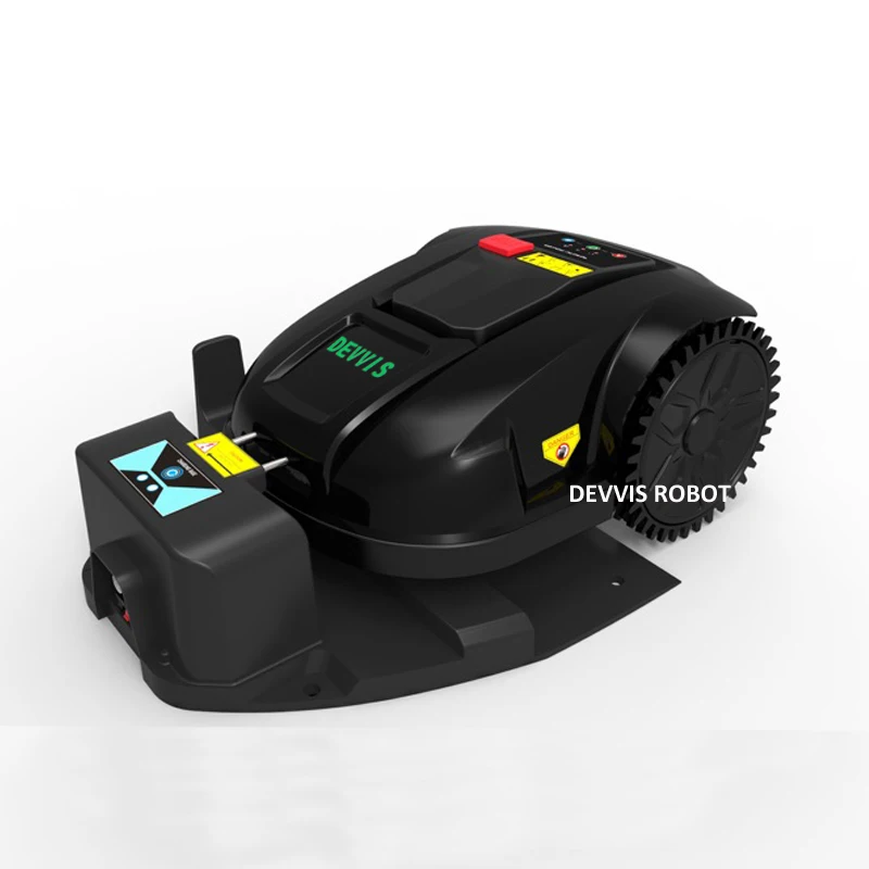 

Grass Cutting Machine Electric Robotic Lawn Mower E1800S Newest Gyroscope Function,Water-prooofed Charger
