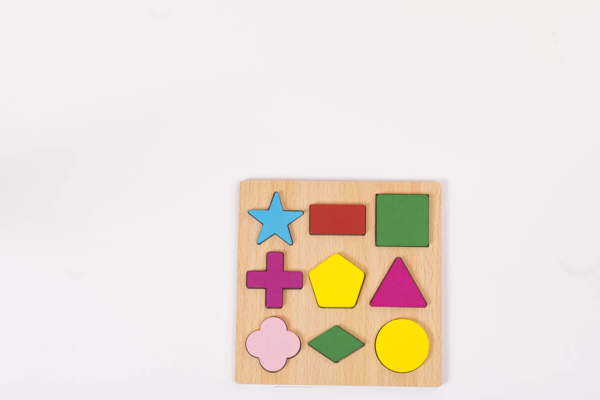 Shape halve puzzle 3 Деревянные детские развивающие игрушки для детского сада обучающие средства цифровой формы распознавание школьников дошкольного возраста 3D головоломка квадратный реквизит - Цвет: Shape halve puzzle 3